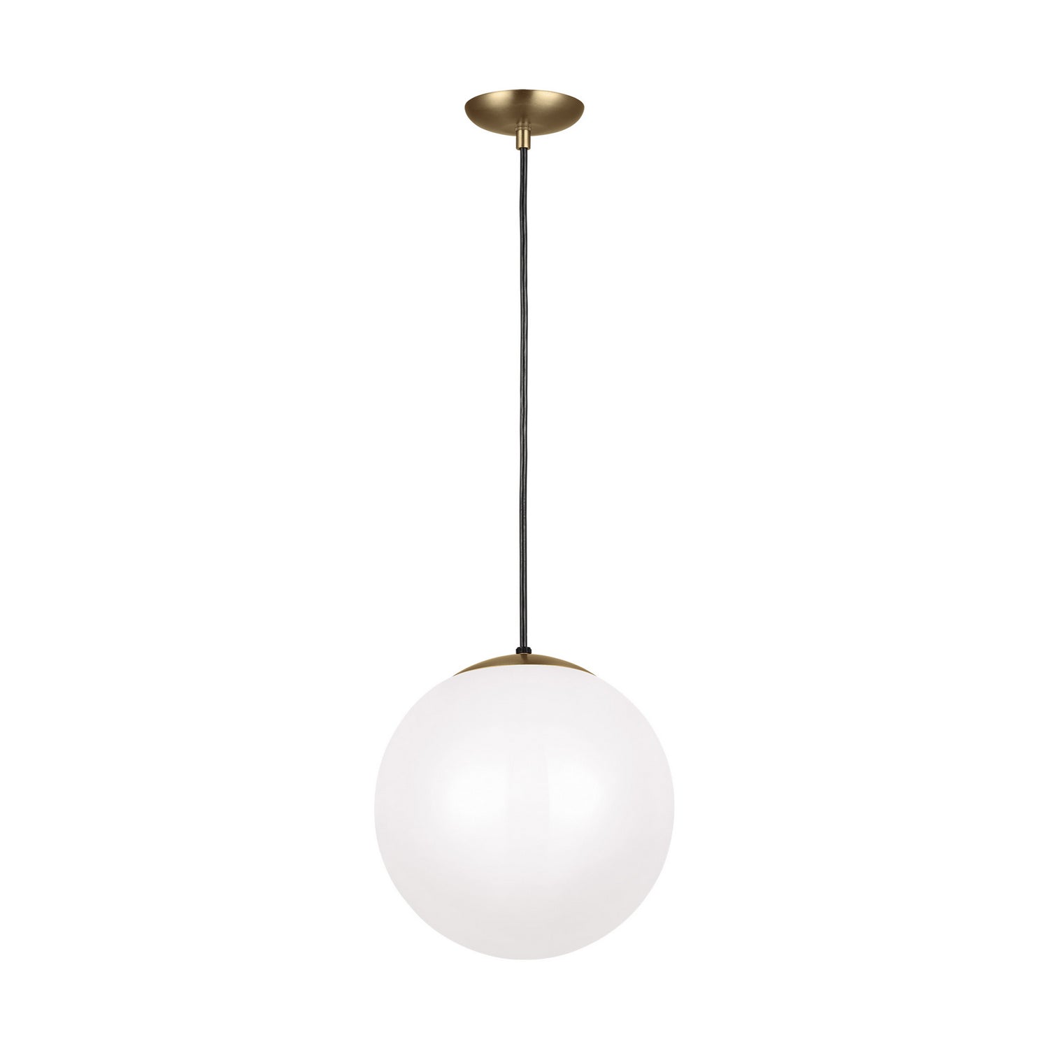 Visual Comfort Studio Canada - 6024-848 - One Light Pendant - Leo - Hanging Globe - Satin Brass