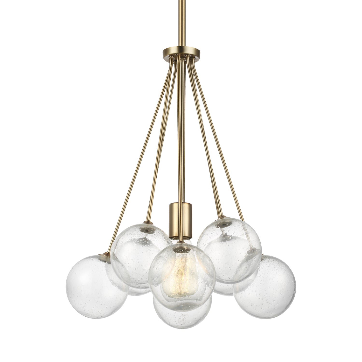 Visual Comfort Studio Canada - 6514301-848 - One Light Pendant - Bronzeville - Satin Brass