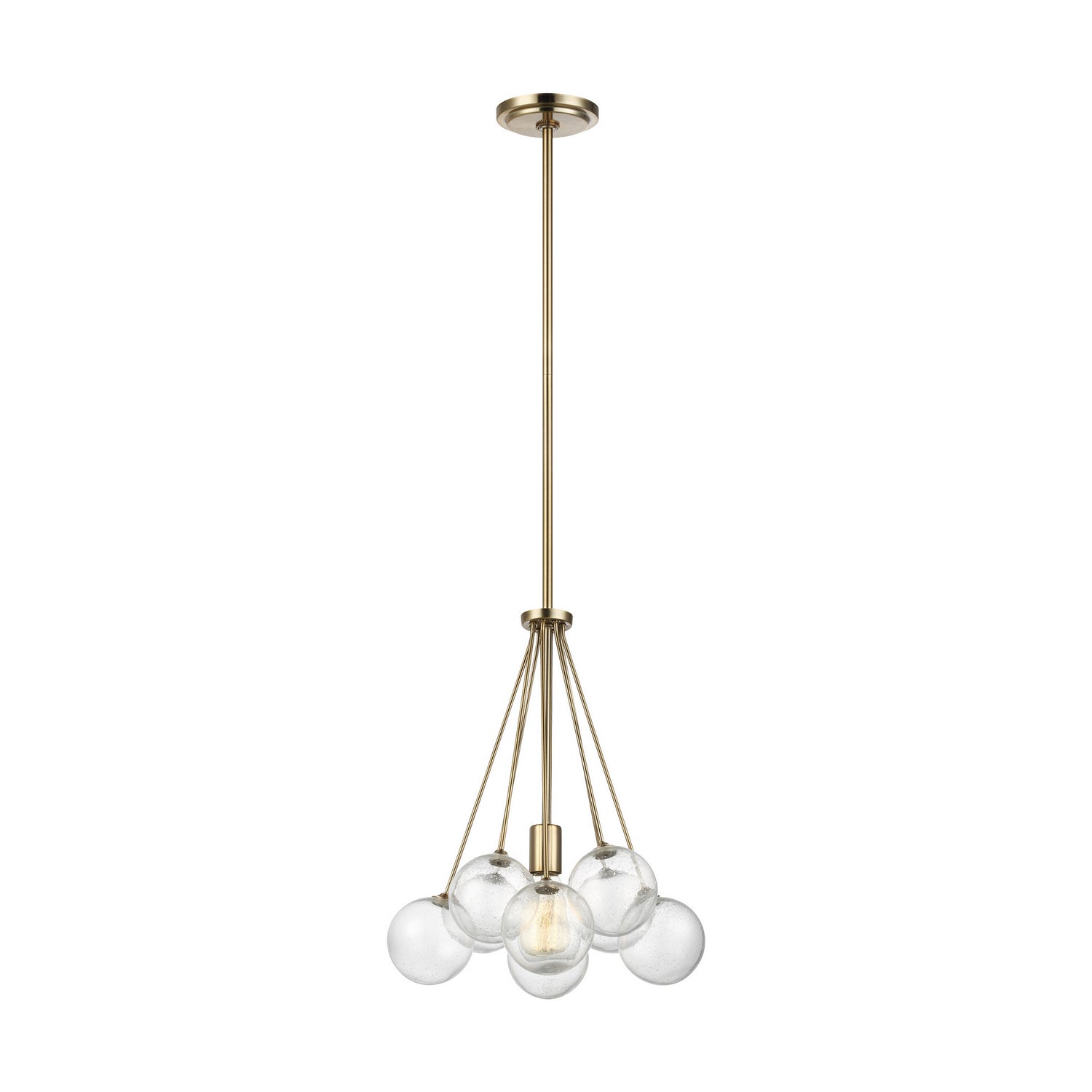Visual Comfort Studio Canada - 6514301-848 - One Light Pendant - Bronzeville - Satin Brass