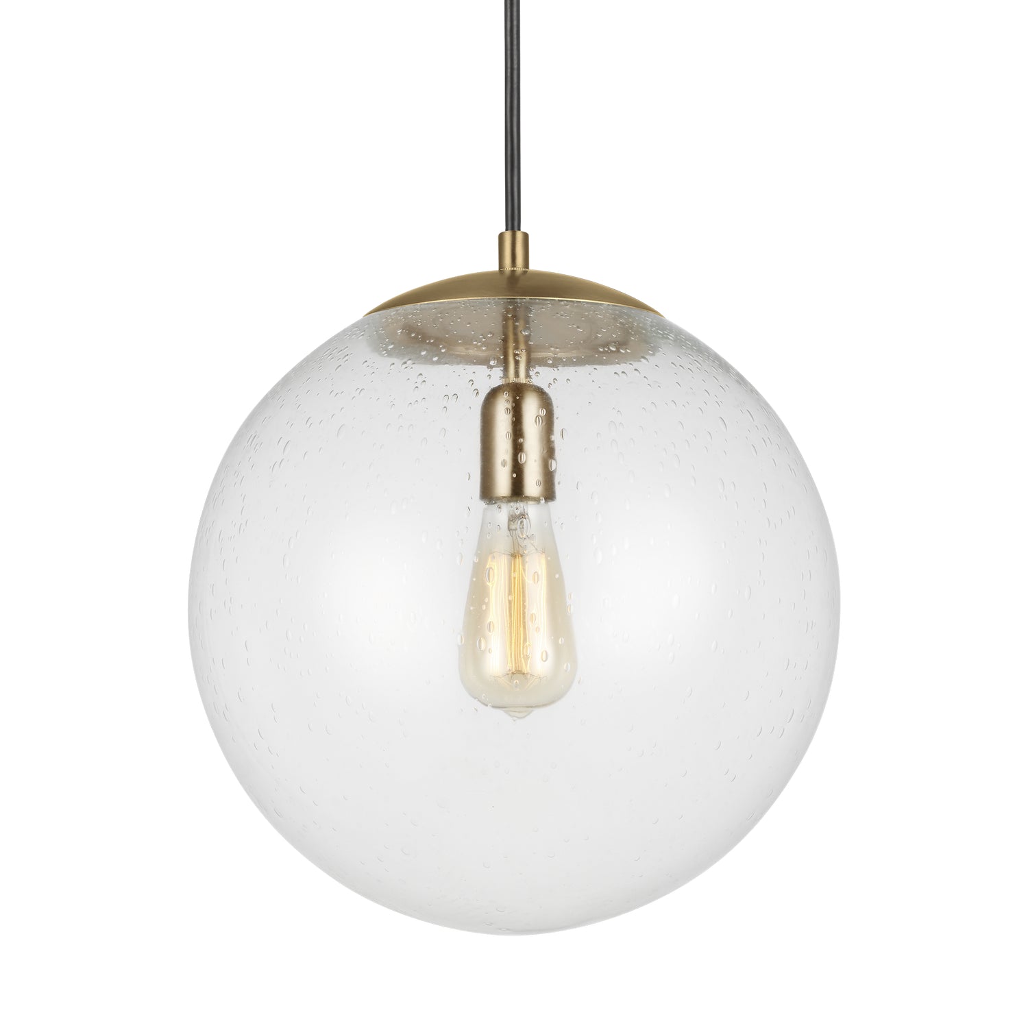 Visual Comfort Studio Canada - 6801801-848 - One Light Pendant - Leo - Hanging Globe - Satin Brass