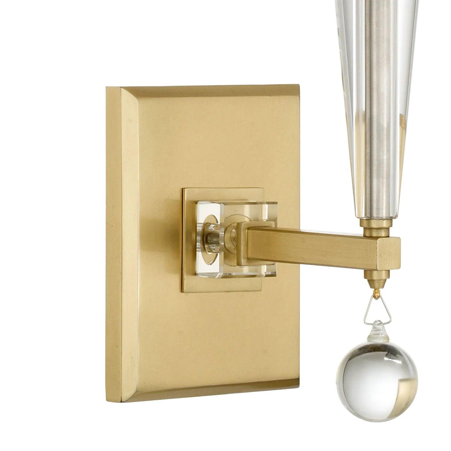 Crystorama - Paxton One Light Wall Mount - 8101-AG - Canada Light Shop