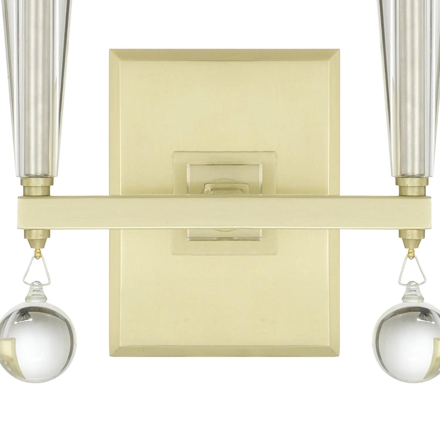 Crystorama - Paxton Two Light Wall Mount - 8102-AG - Canada Light Shop