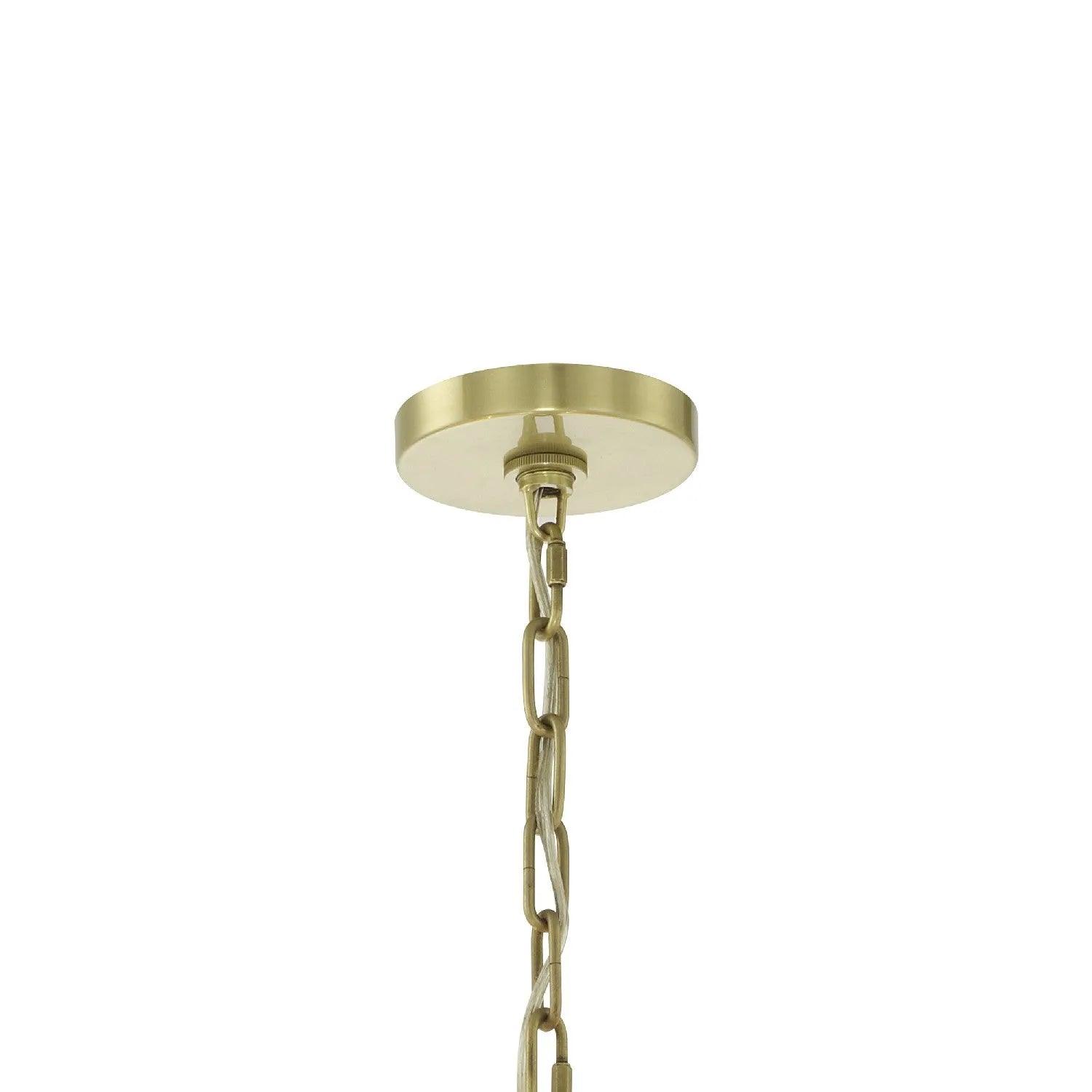 Crystorama - Paxton Six Light Chandelier - 8116-AG - Canada Light Shop