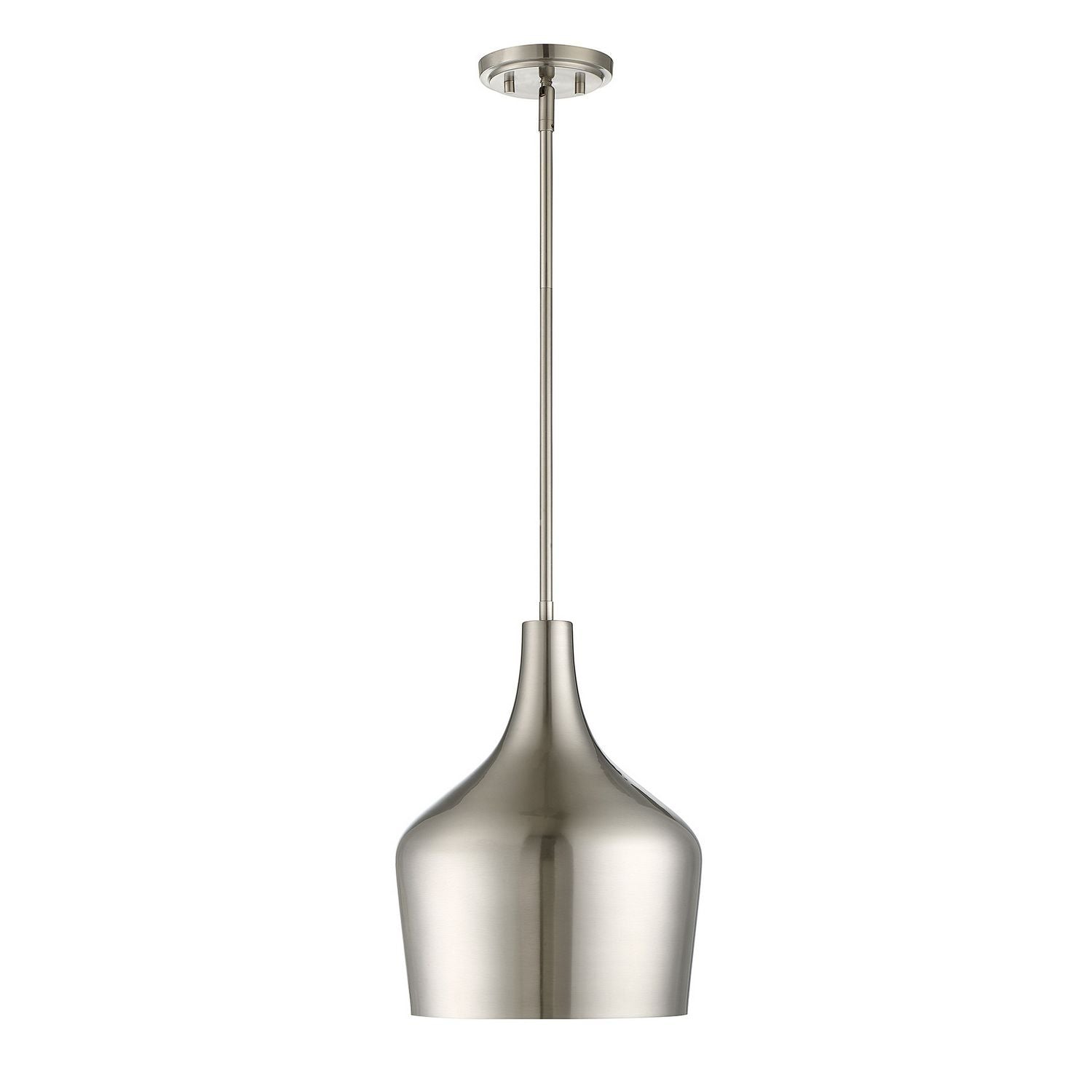 Meridian M70020BN One Light Pendant in Brushed Nickel