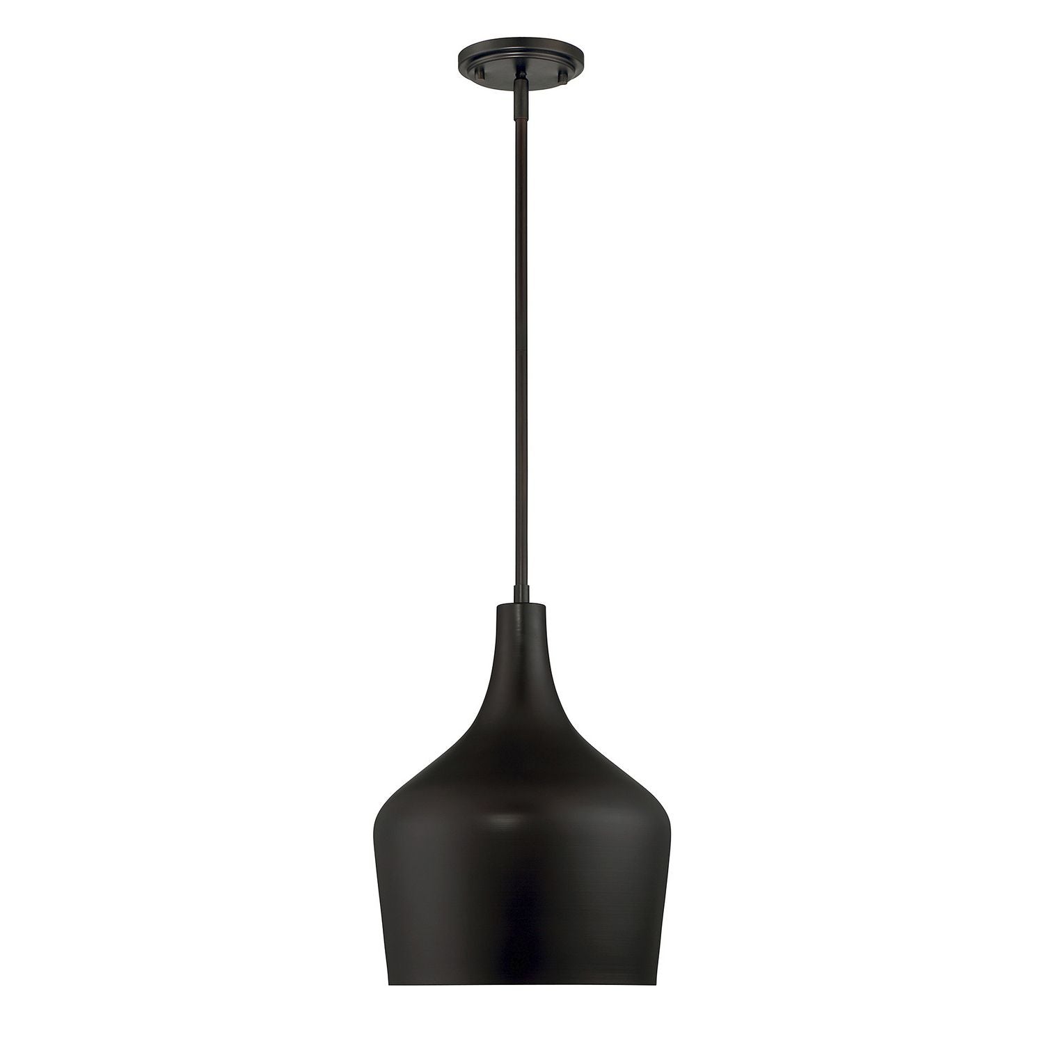 Meridian M70020ORB One Light Pendant in Oil Rubbed Bronze