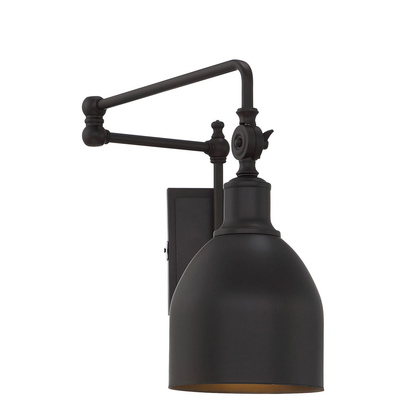 Meridian M90019ORB One Light Wall Sconce in Oil Rubbed Bronze