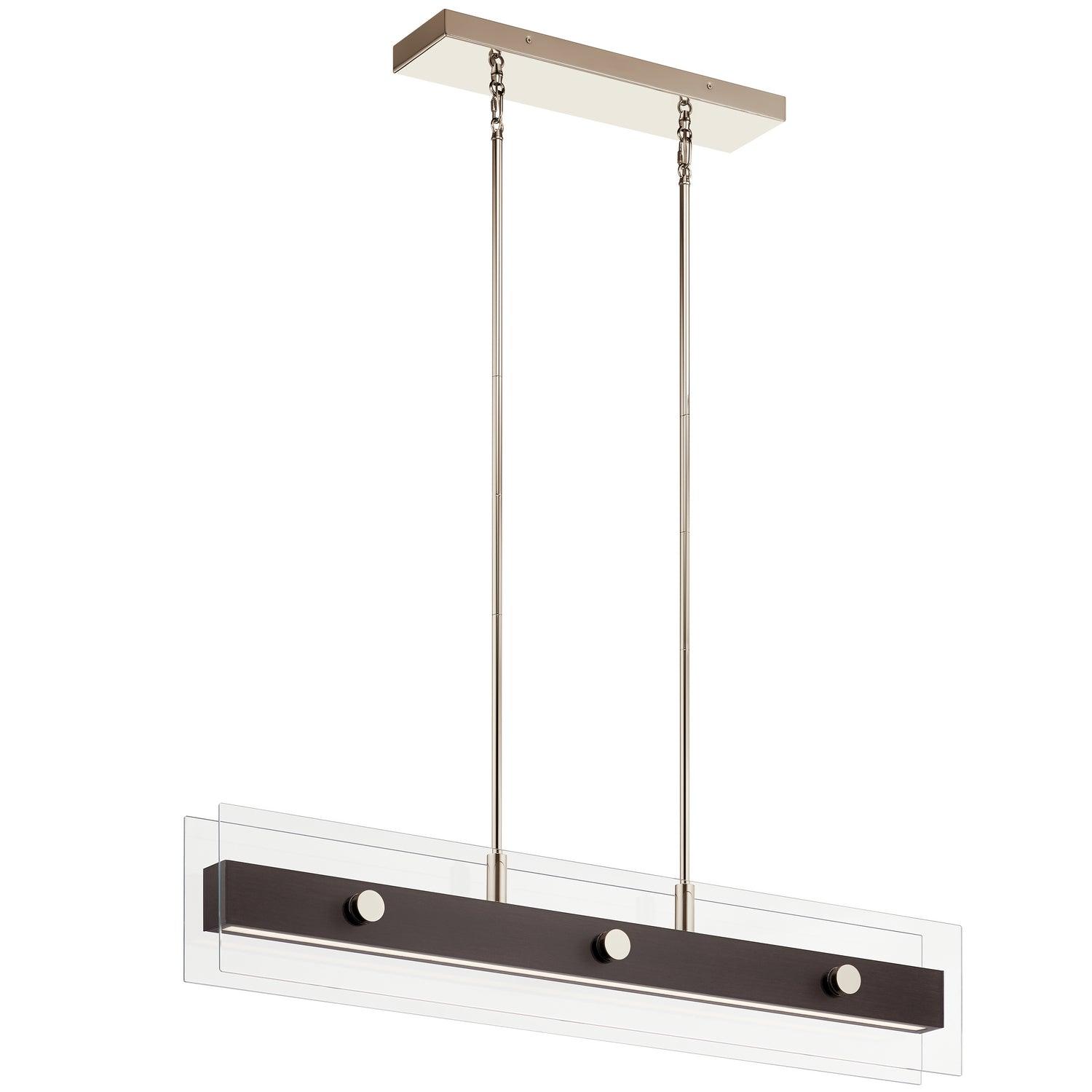 Kichler - Tig Linear Chandelier - 44344WNWLED - Canada Light Shop