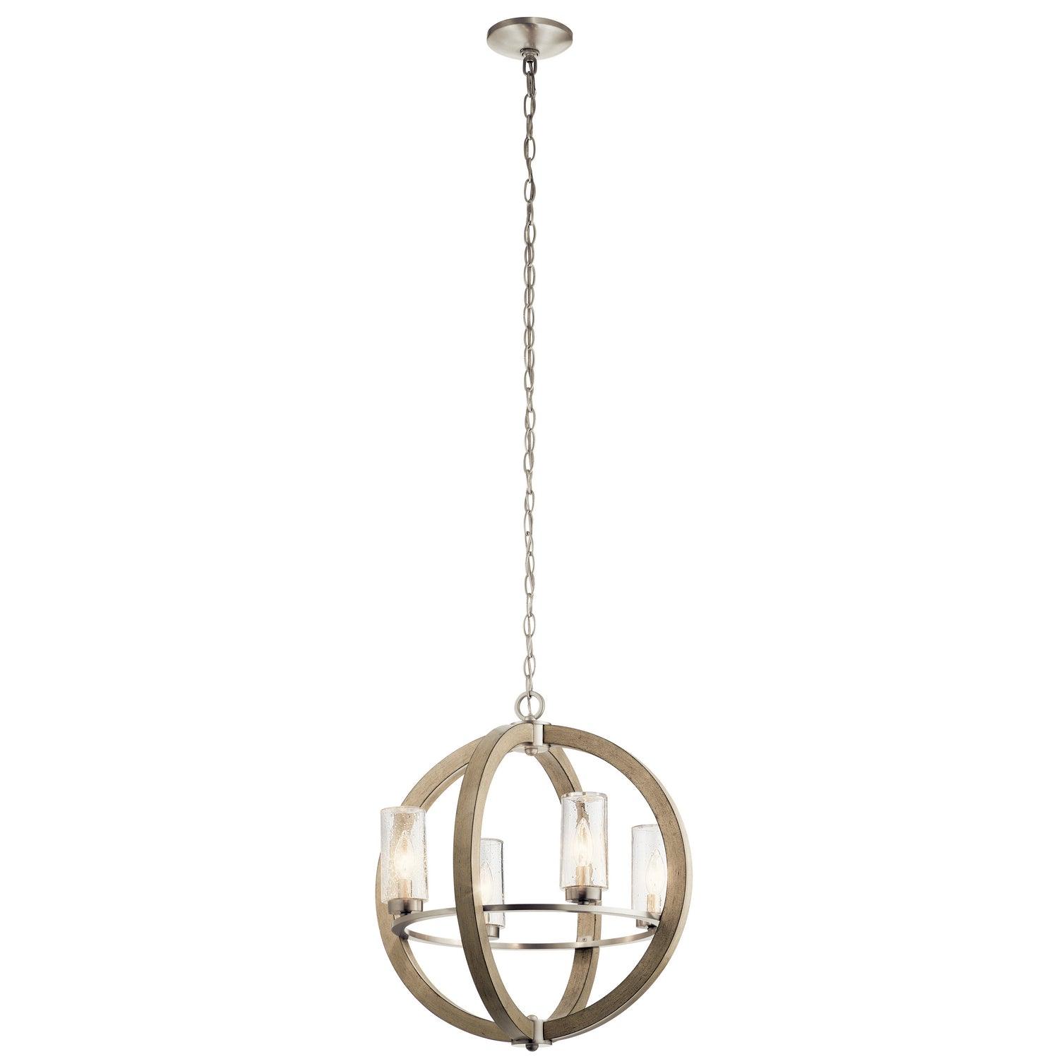 Kichler - Grand Bank Outdoor Chandelier - 49791DAG - Canada Light Shop