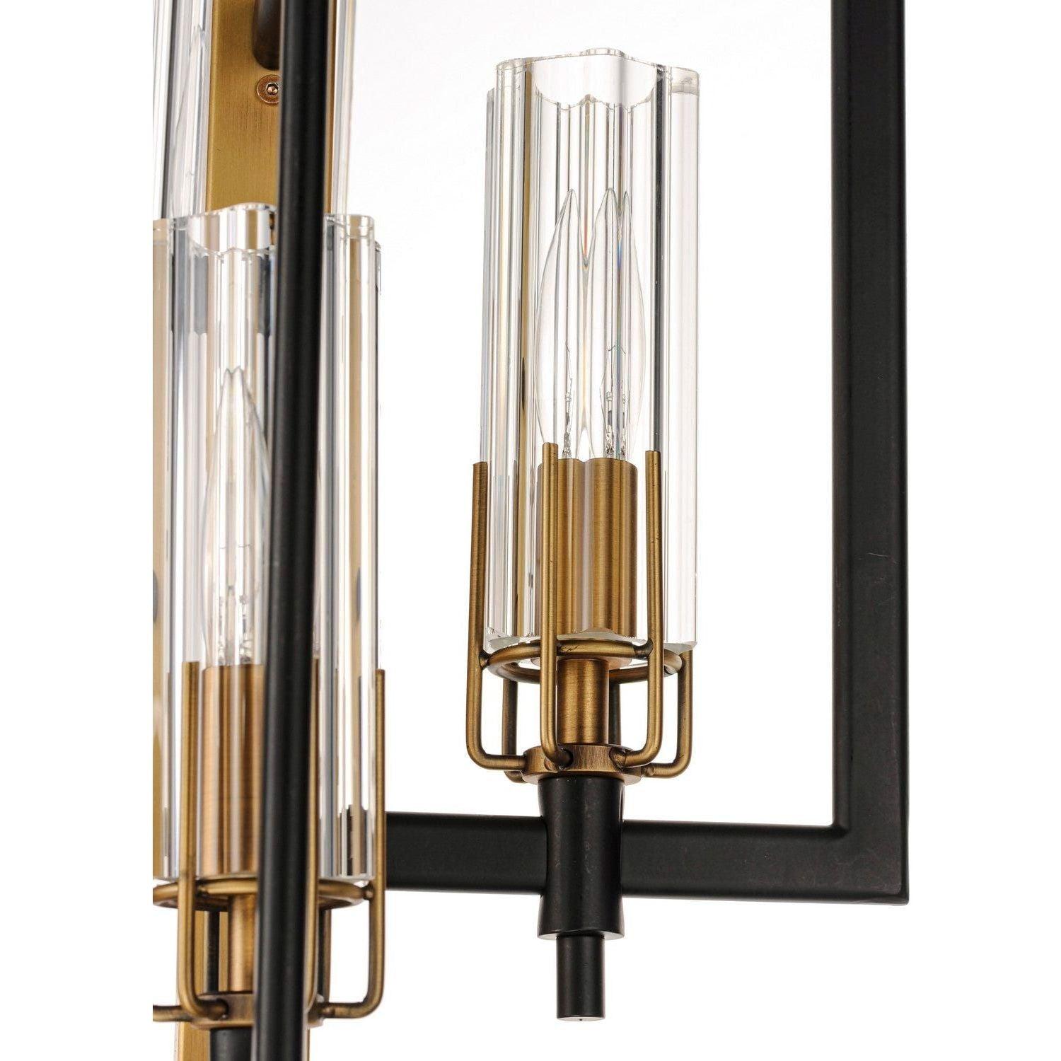 Maxim Lighting - Flambeau Chandelier - 16114CLBKAB - Canada Light Shop