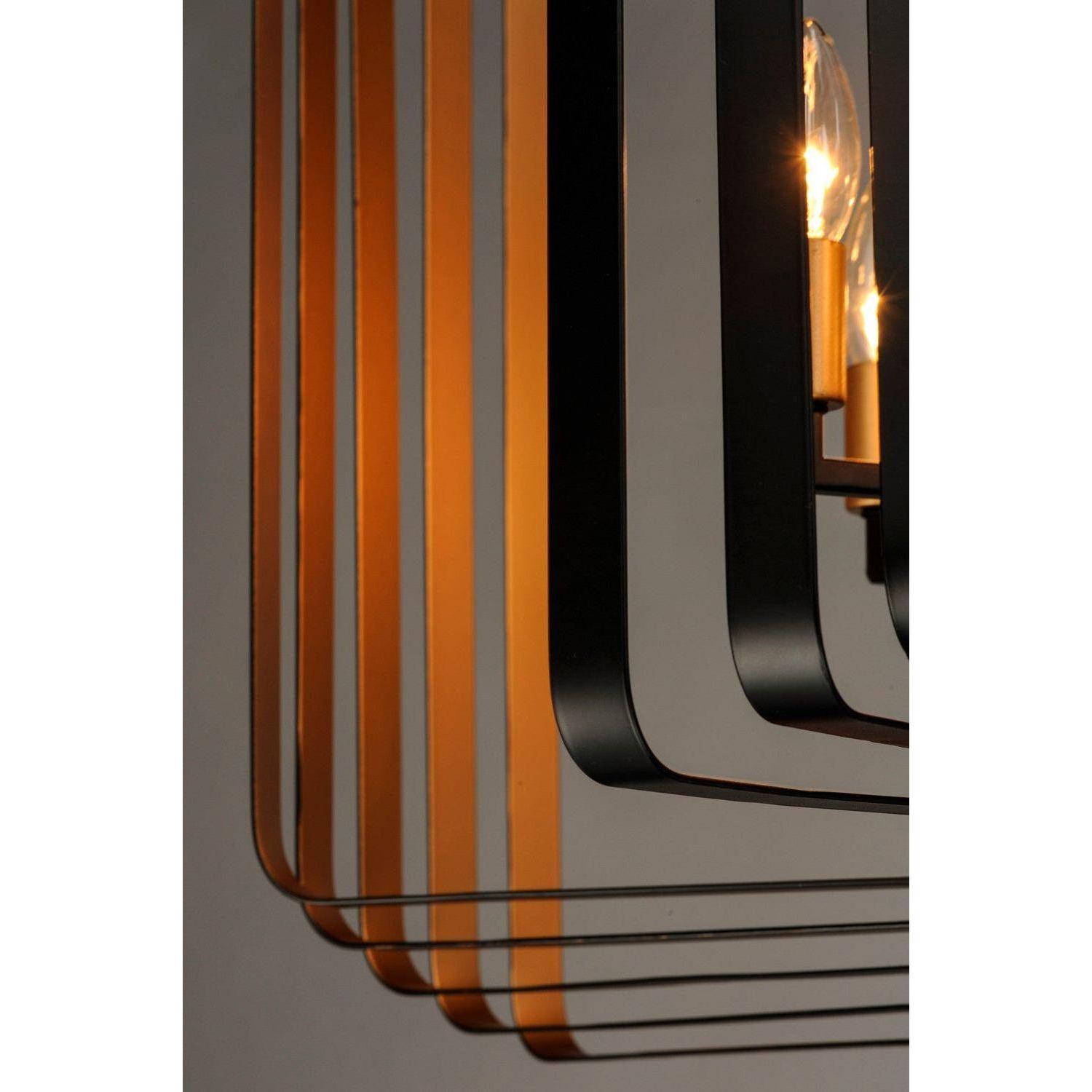 Maxim Lighting - Radial Pendant - 28675BKGLD - Canada Light Shop