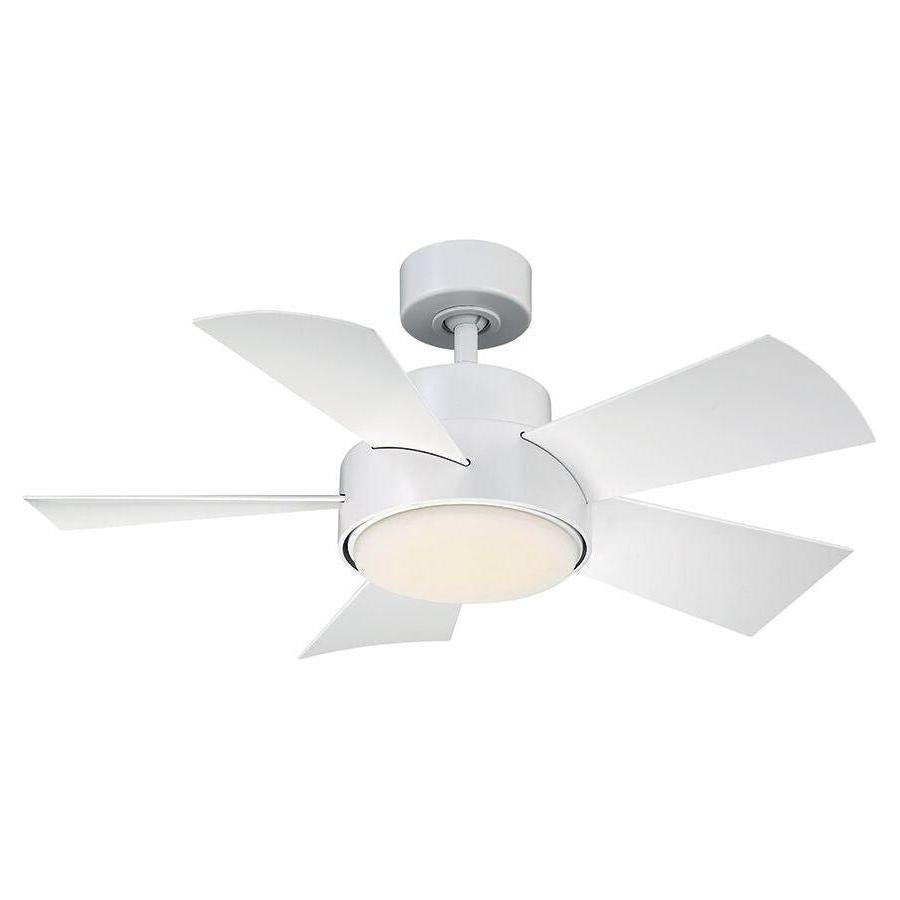 Modern Forms - Vox Flush Ceiling Fan - FR-W1802-38L-27-MW - Canada Light Shop