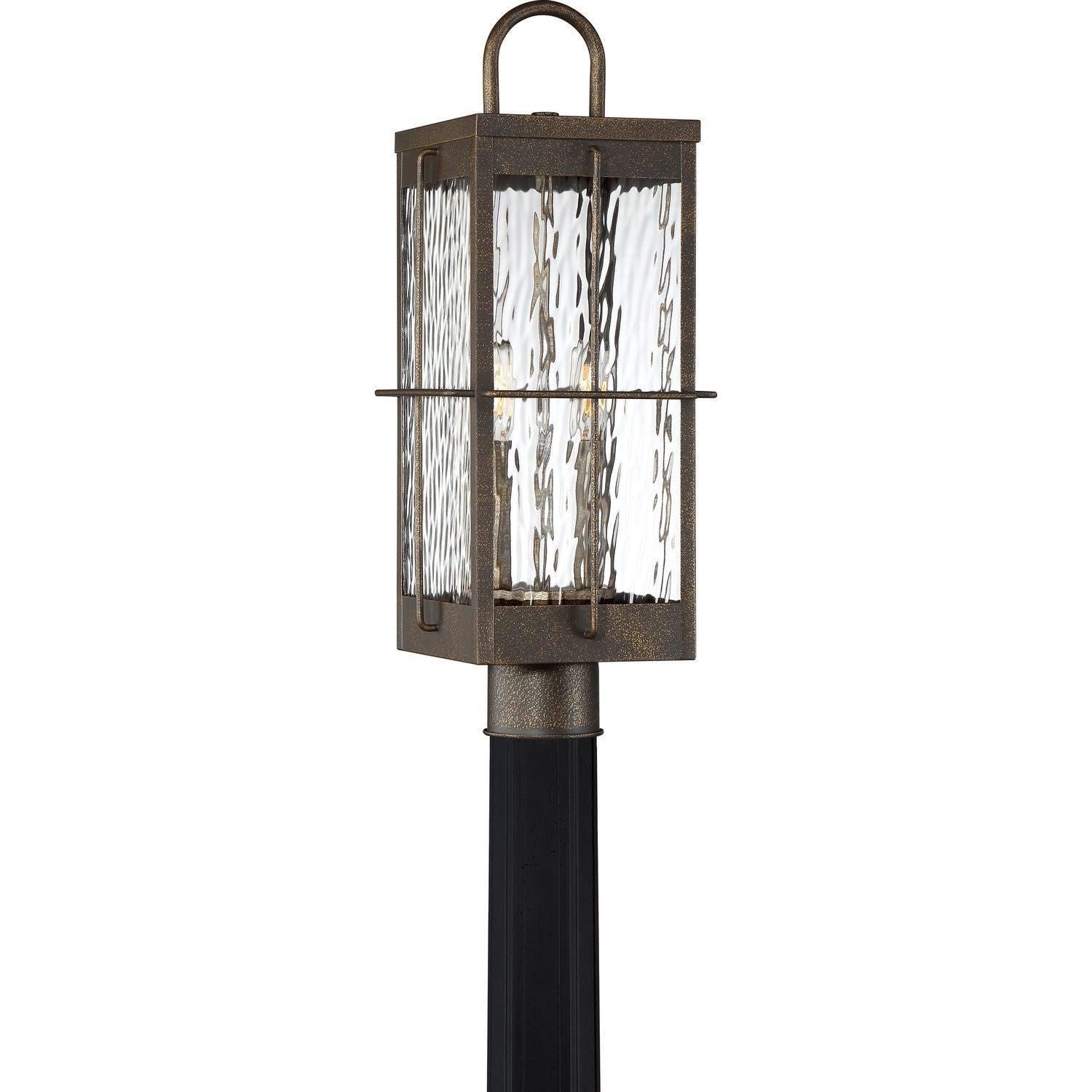 Quoizel - Ward Outdoor Post Mount - WAR9008GZ - Canada Light Shop
