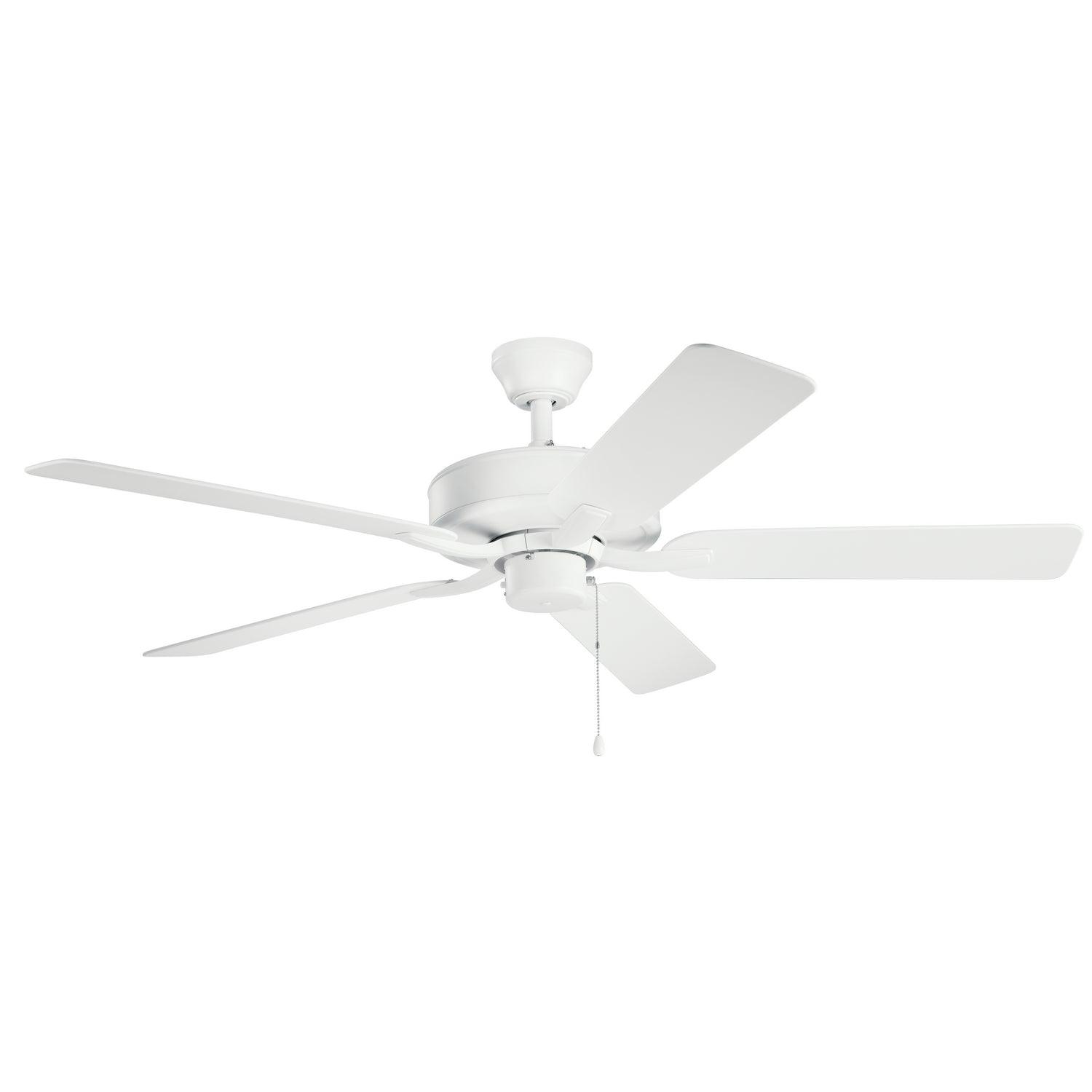 Kichler - Basics Pro Patio Ceiling Fan - 330015MWH - Canada Light Shop