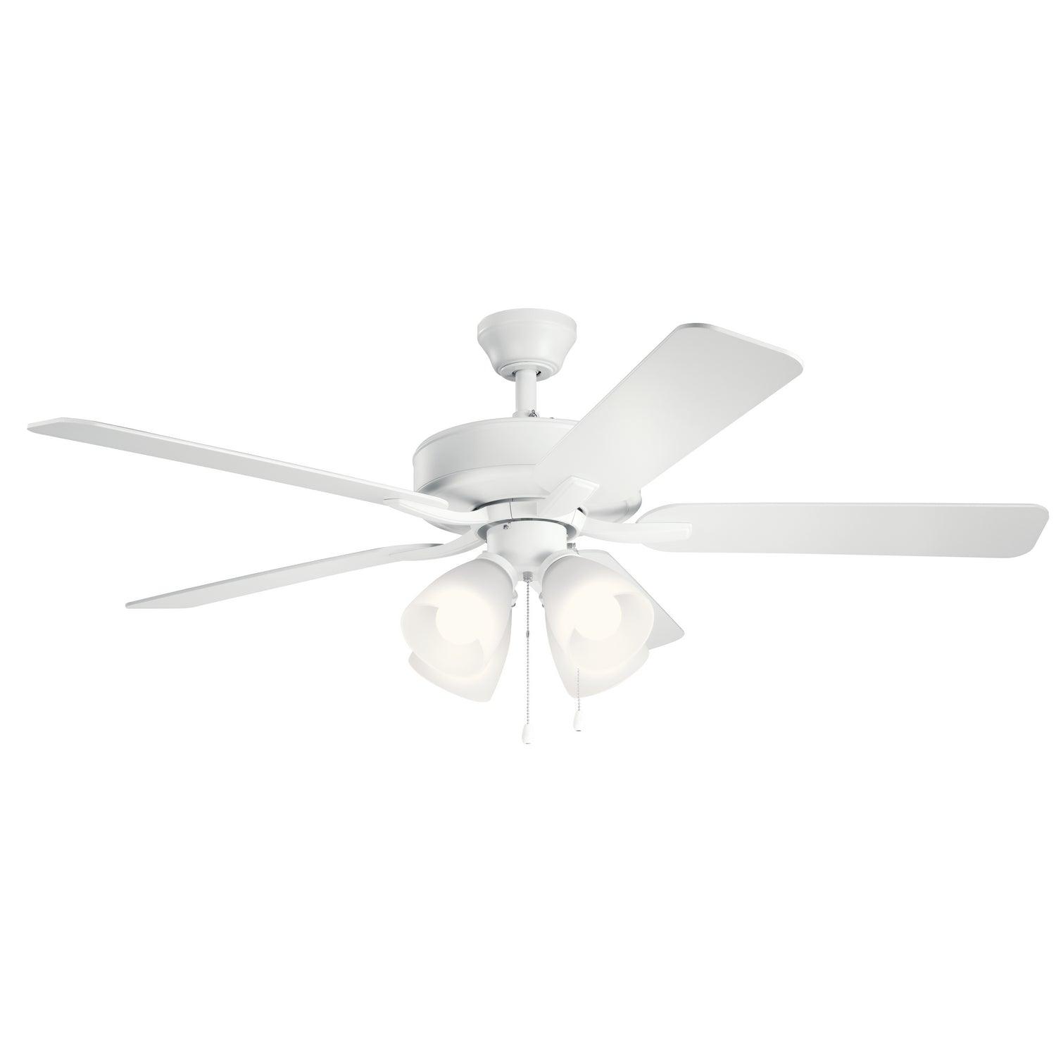 Kichler - Basics Pro Premier Ceiling Fan - 330016MWH - Canada Light Shop