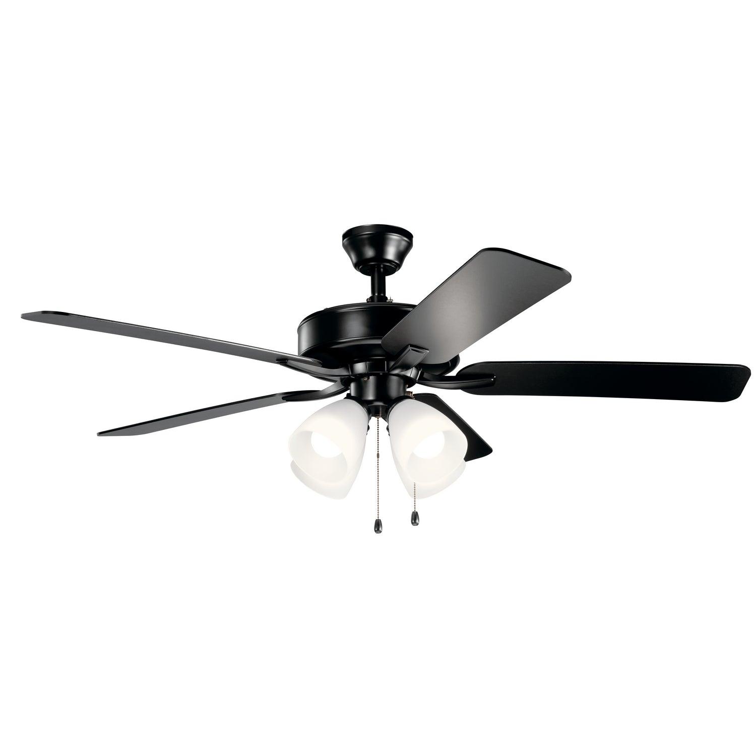 Kichler - Basics Pro Premier Ceiling Fan - 330016SBK - Canada Light Shop