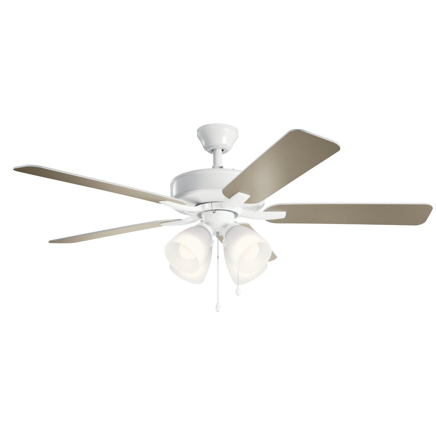 Kichler - Basics Pro Premier Ceiling Fan - 330016WH - Canada Light Shop