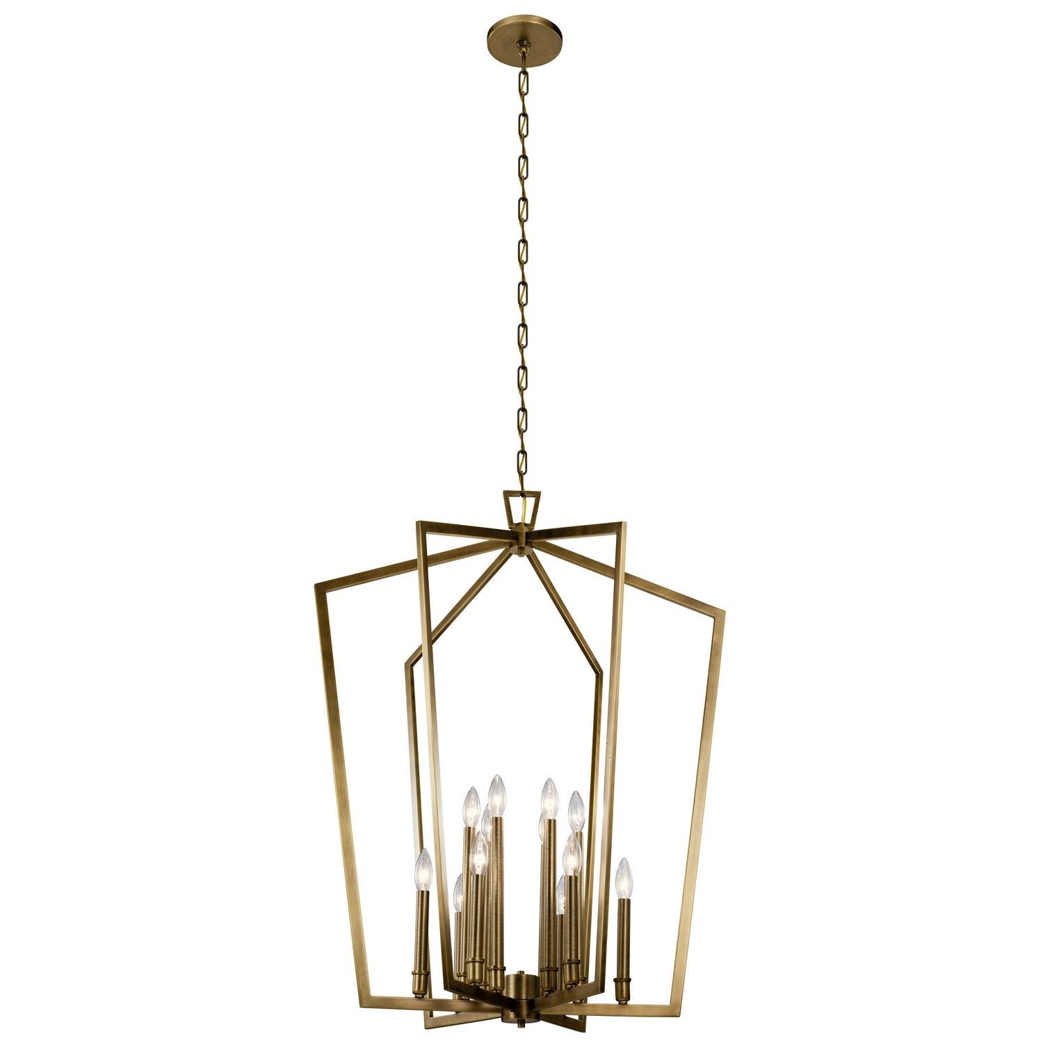 Kichler - Abbotswell Foyer Chandelier - 43496NBR - Canada Light Shop