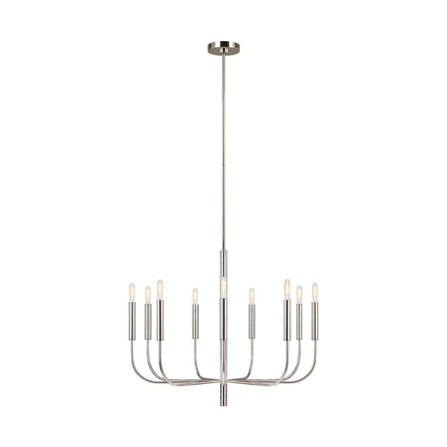 Visual Comfort Studio Collection - Brianna Chandelier - EC1009PN - Canada Light Shop
