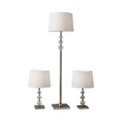 Adesso Home - Olivia 3 Piece Floor And Table Lamp Set - 1585-22 - Canada Light Shop