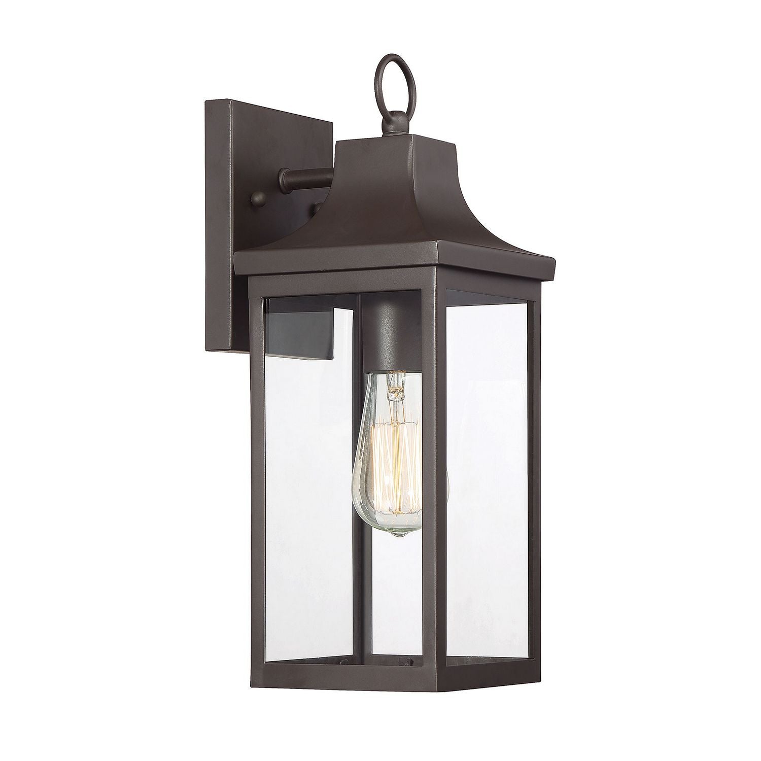 Meridian M50024ORB One Light Outdoor Wall Sconce in Oil Rubbed Bronze