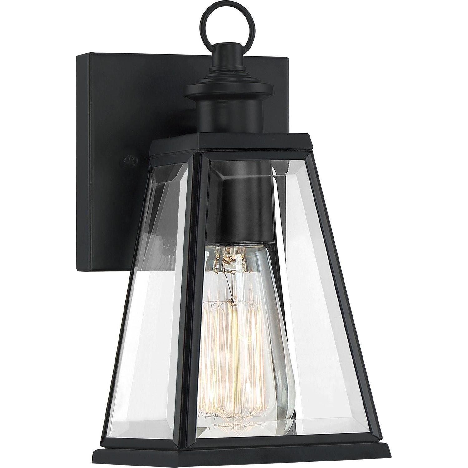 Quoizel - Paxton Outdoor Wall Lantern - PAX8305MBK - Canada Light Shop