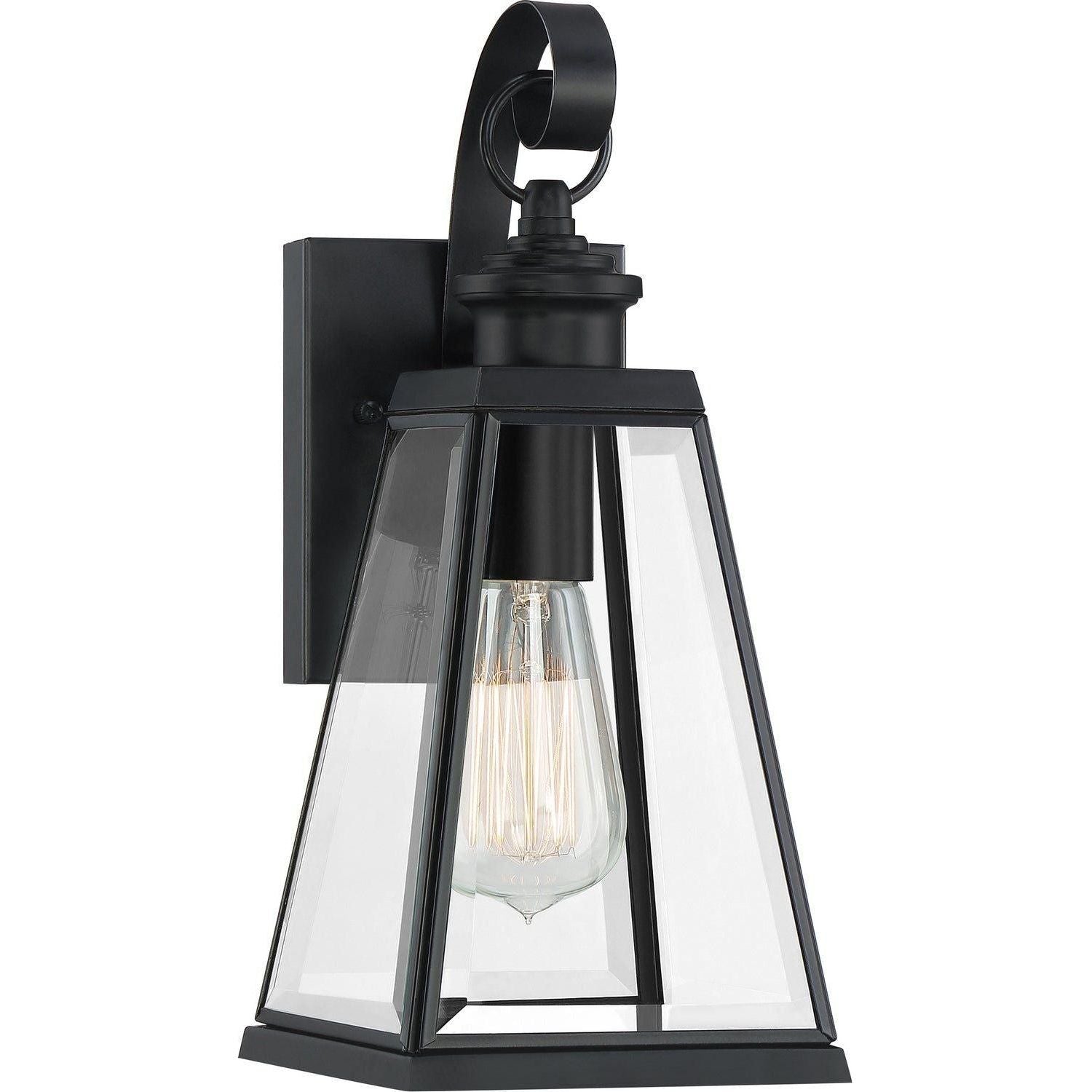 Quoizel - Paxton Outdoor Wall Lantern - PAX8405MBK - Canada Light Shop
