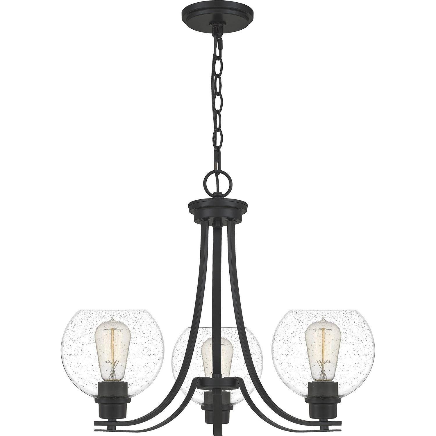 Quoizel - Pruitt Chandelier - PRUS5022MBK - Canada Light Shop