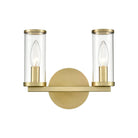 Alora Lighting - Revolve Two Light Bathroom Fixture - WV309022NBCG - Canada Light Shop