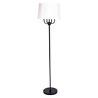 House of Troy - Alpine A701 Floor Lamp - A701-BLK/SS - Canada Light Shop