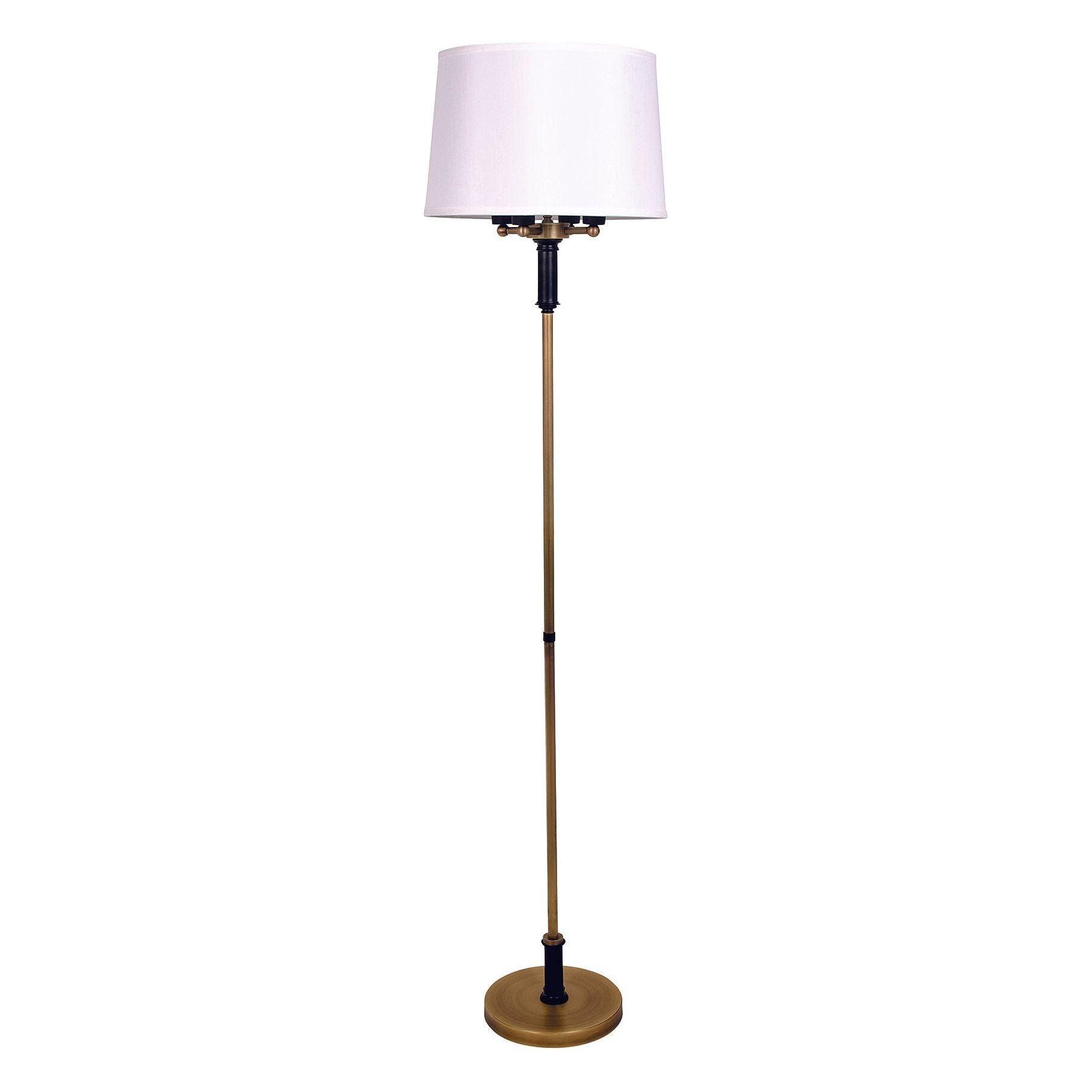 House of Troy - Alpine A702 Floor Lamp - A702-AB/BLK - Canada Light Shop