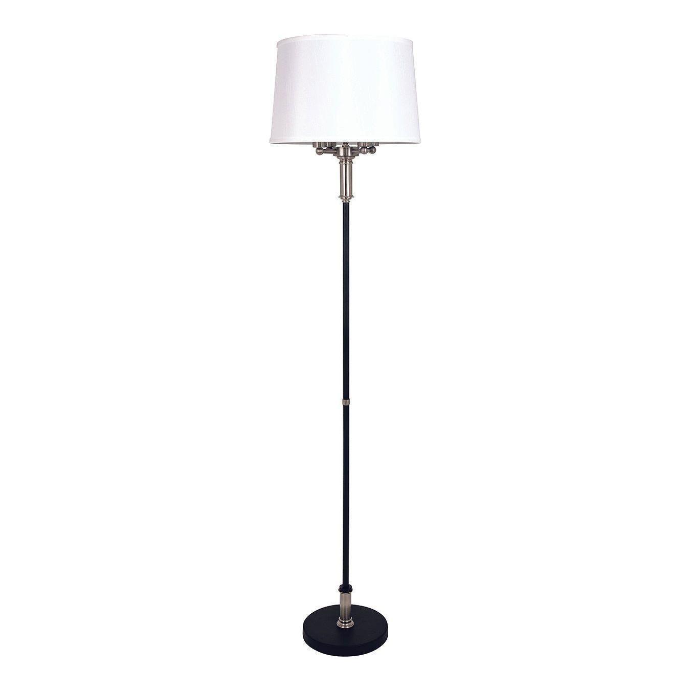 House of Troy - Alpine A702 Floor Lamp - A702-BLK/SN - Canada Light Shop