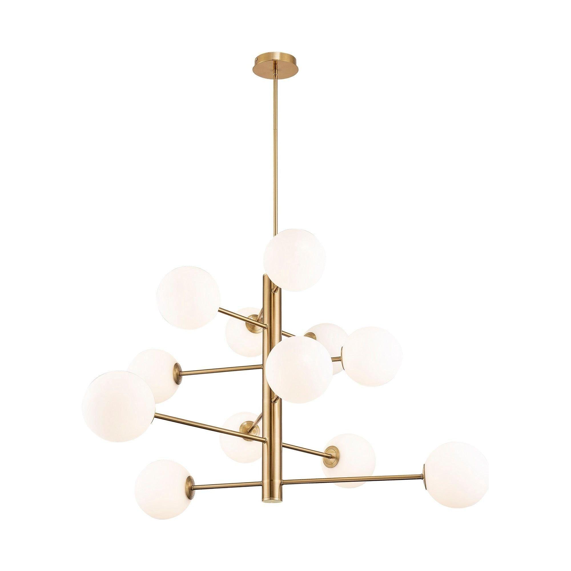 Artcraft Lighting - Aurelia Chandelier - AC11768BR - Canada Light Shop