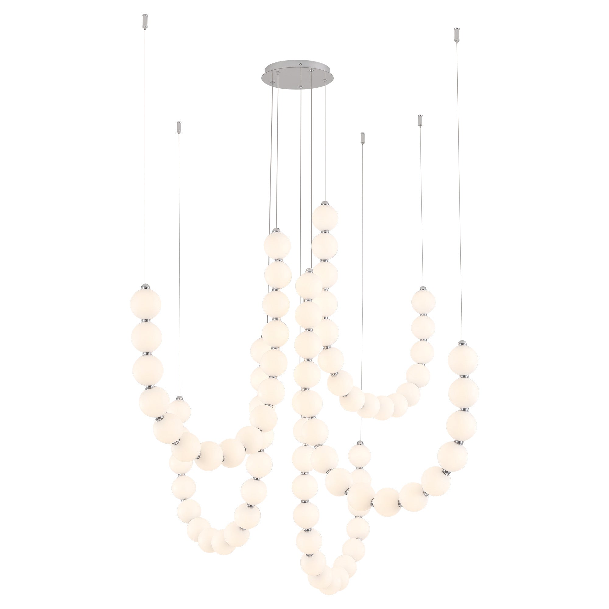 Alora Canada - CH321805CH - LED Chandelier - Akoya - Chrome
