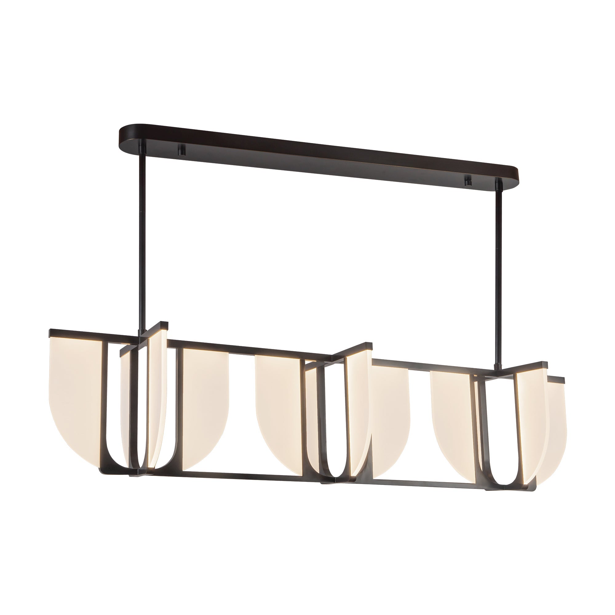Alora Canada - LP336359VB - LED Linear Pendant - Anders - Vintage Brass
