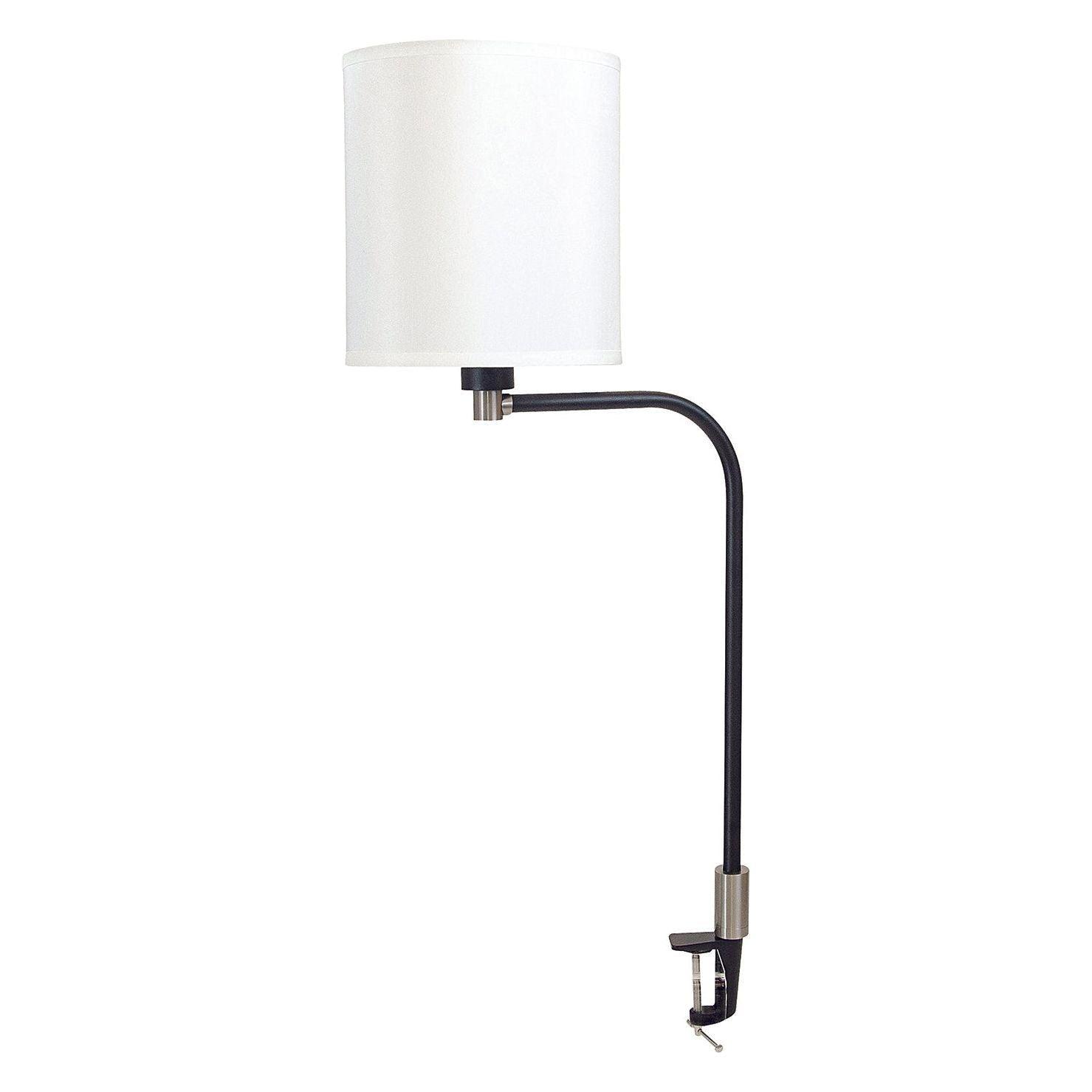 House of Troy - Aria AR402 LED Clip On Table Lamp - AR402-BLK/SN - Canada Light Shop