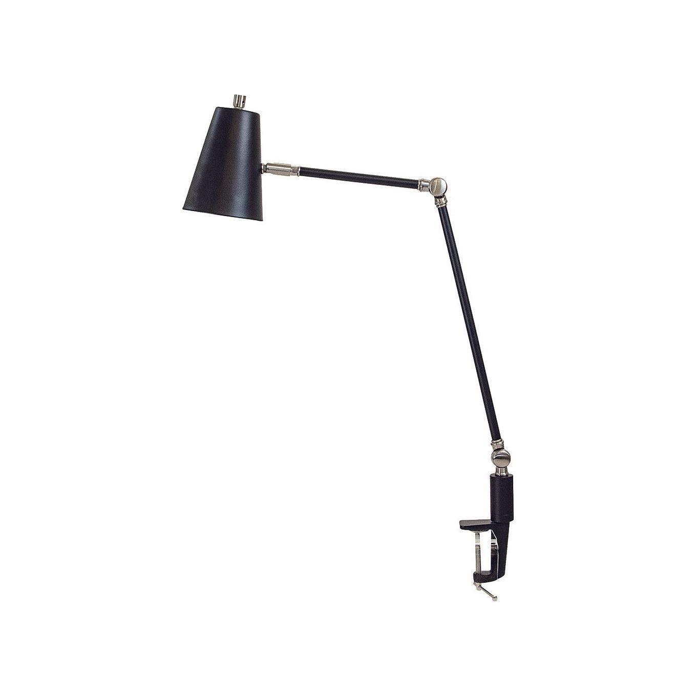 House of Troy - Aria AR403 LED Clip On Table Lamp - AR403-BLK/SN - Canada Light Shop