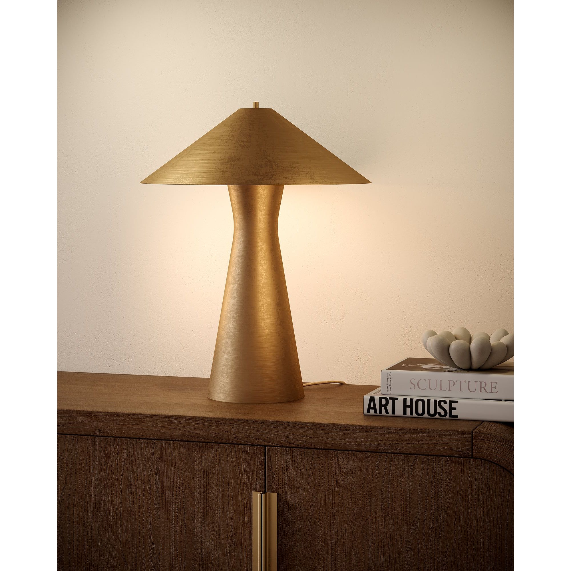 Alora Canada - TL303418VB - One Light Table Lamp - Blair - Vintage Brass