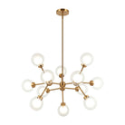 Matteo Canada - C33012AG - LED Pendant - Solaris - Aged Gold Brass