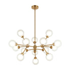 Matteo Canada - C33015AG - LED Pendant - Solaris - Aged Gold Brass