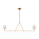 Visual Comfort Studio Collection - Perth Linear Chandelier - CC1732BBS - Canada Light Shop