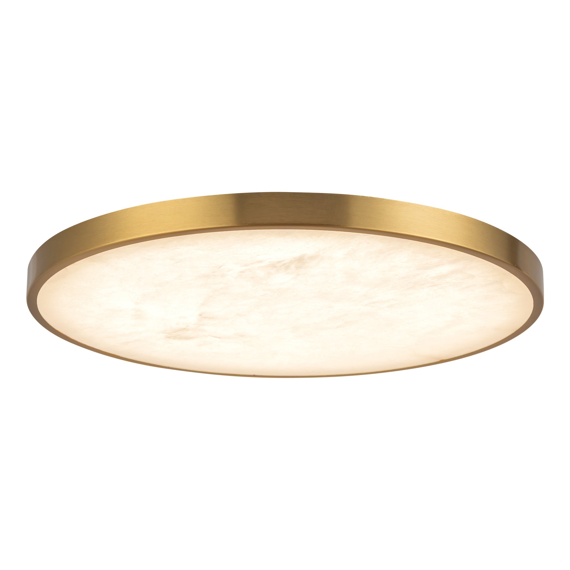 Alora Canada - FM653015BGAR - LED Flush Mount - Evelyn - Brushed Gold/Alabaster