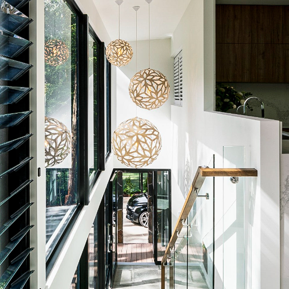 David Trubridge - Floral 1000 Pendant - FLO-1000 - Canada Light Shop