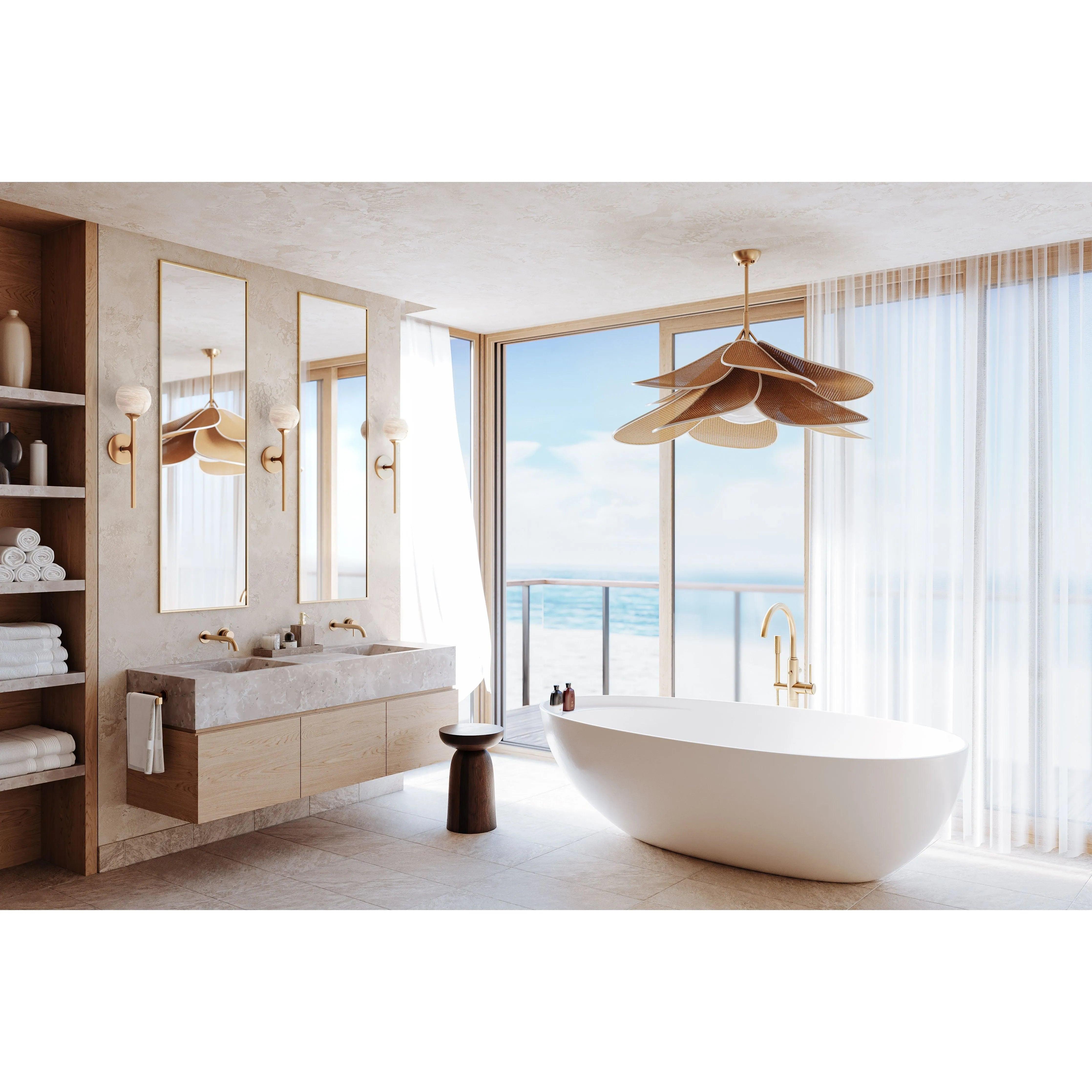 Hudson Valley Lighting - Melton LED Single Light Wall Sconce - 7121-AGB - Canada Light Shop