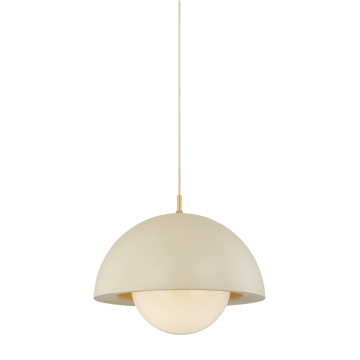 Mitzi Canada - H1085701B-AGB/TBQ - One Light Pendant - Jolene - Aged Brass
