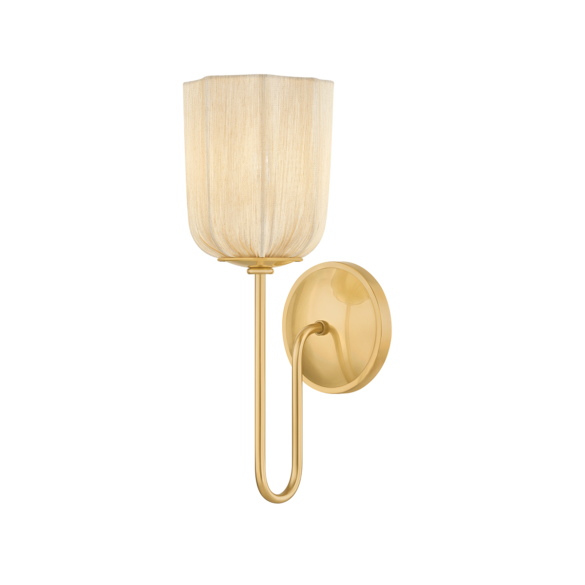 Mitzi Canada - H1094101-AGB - One Light Wall Sconce - Samantha - Aged Brass