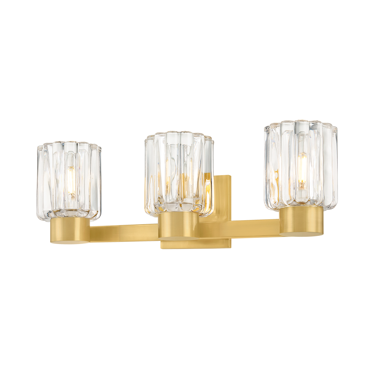 Mitzi Canada - H1107303-AGB - Three Light Bath - Danae - Aged Brass