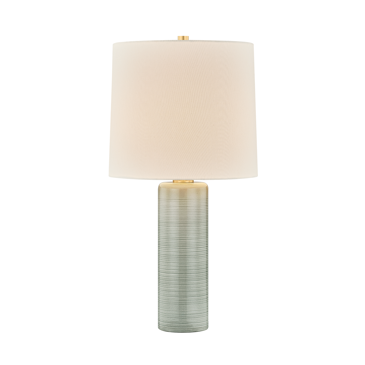 Mitzi Canada - HL1196201-AGB/CVL - One Light Table Lamp - Tuva - Aged Brass