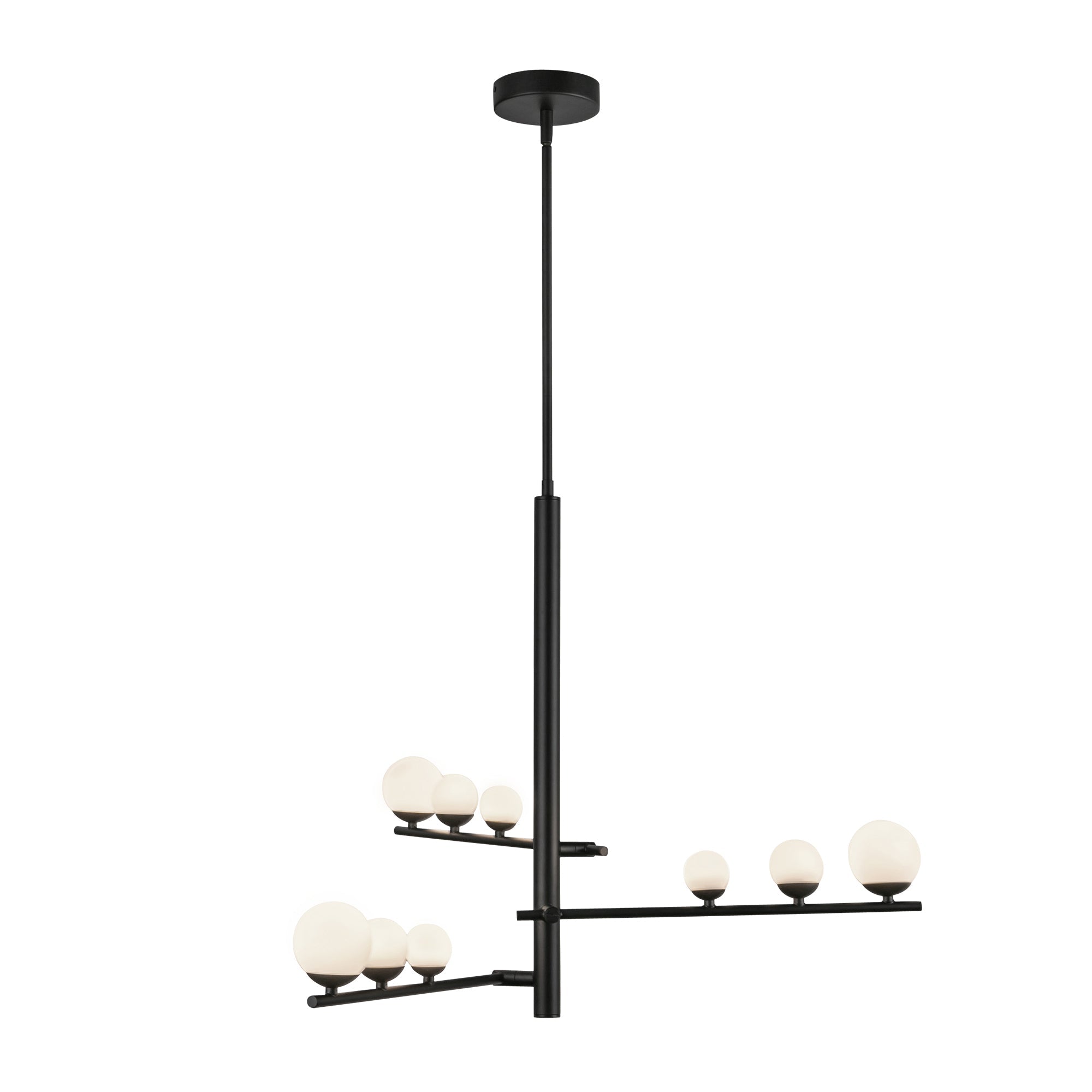 Kuzco Lighting CH55524-BK/OP Cypress Chandelier