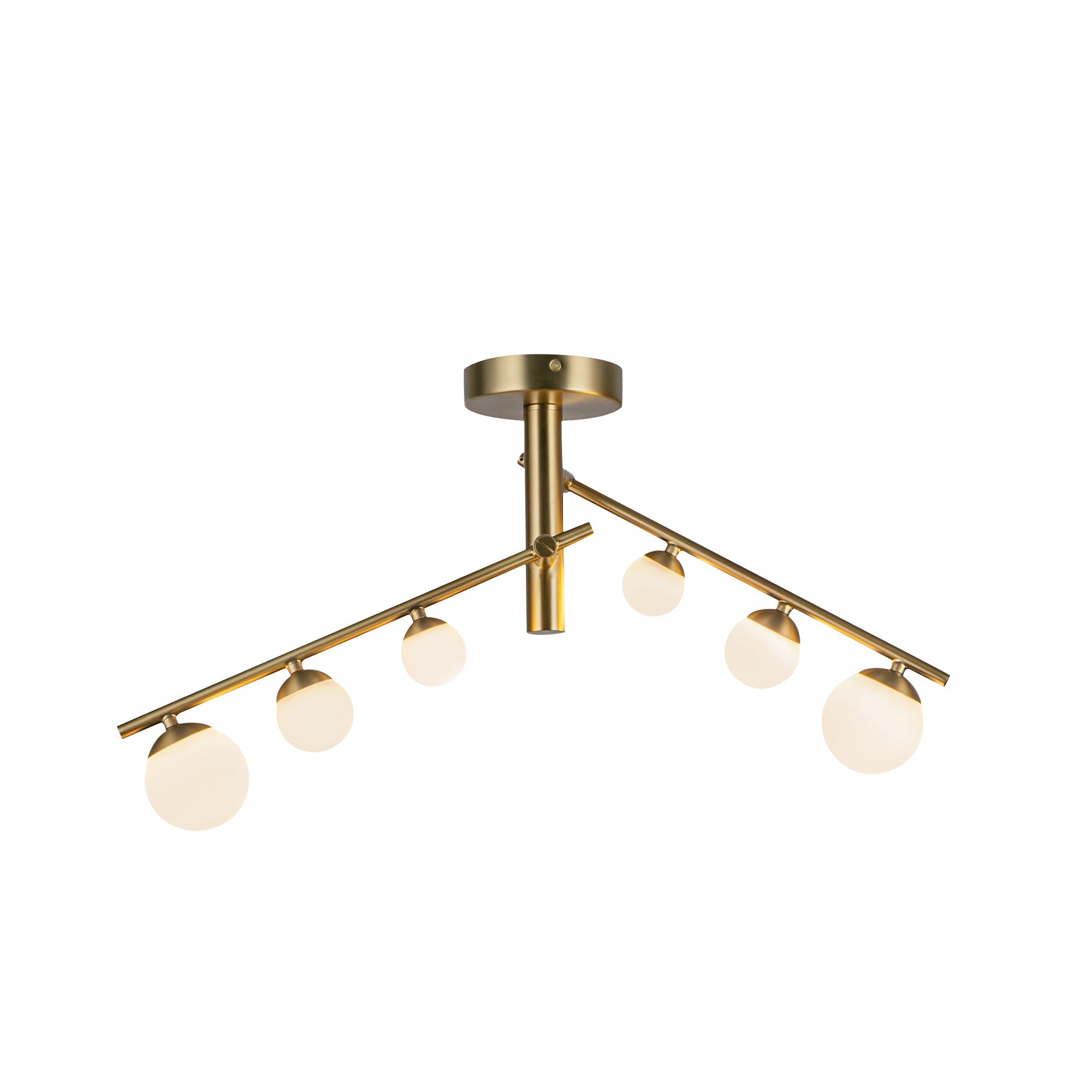 Kuzco Lighting SF55525-BGOP-UNV Cypress Semi-Flush Mount