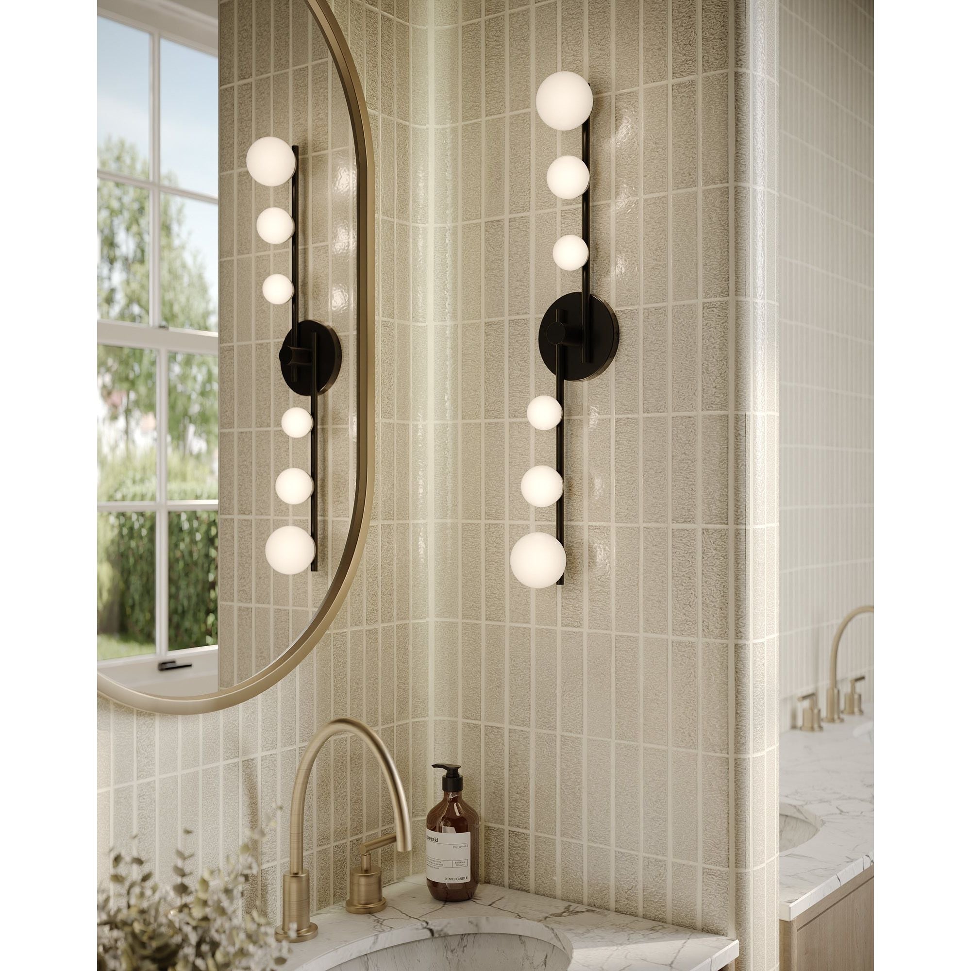 Kuzco Lighting VL55529-BG/OP Cypress 29-in Vanity Light